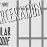 Font - Incarceration JNL