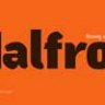 Font - Halfroy