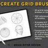 Drawing Grid Brushes for Procreate