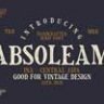 Font - Absoleam
