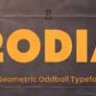 Font - Rodia
