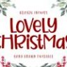 Font - Lovely Christmas