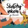 Sketchy Inkers Procreate Brushes