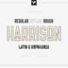 Font - Harrison
