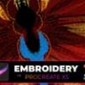 Embroidery for Procreate X5