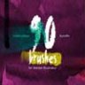 90 Watercolor Brushes Bundle for Adobe Illustrator