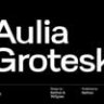 Font - Aulia Grotesk