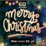 Merry Christmas brushes for Procreate X5