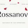 Font - Rossanova