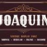 Font - Joaquin