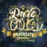 Pure Gold Procreate Brushset