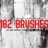 182 Hand Made Brushes