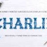 Font - Charlie
