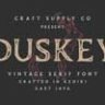Font - Duskey