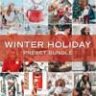 20 Winter Holiday Lightroom Preset Bundle