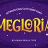 Font - Megloria