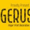 Font - Gerush