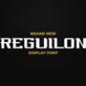 Font - Reguilon