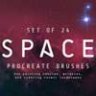 Space Procreate brushes