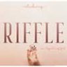 Font - Riffle