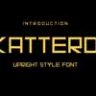 Font - Katterd