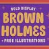 Font - Brown Holmes