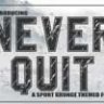 Font - Never Quit