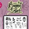 Bunny easter | Stamp brushes