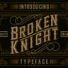 Font - Broken Knight
