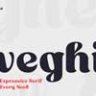 Font - Aveghia