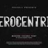 Font - Aerocentrix