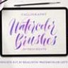 Watercolor Script Procreate Brushes