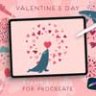Valentine's Day Procreate Brushes