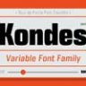 Font - Kondes