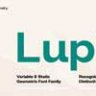 Font - Lupio