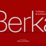 Font - Berka