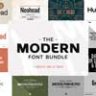 The Modern Font Bundle
