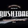 Font - Rushtone