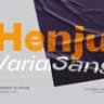Font - Henju Sans