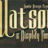 Font - Watson