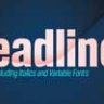 Font - Headlines