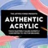 Authentic Acrylic Brushes