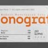 Font - Monograf