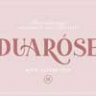 Font - Duarose