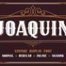 Font - Joaquin