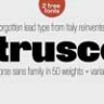 Font - Etrusco Now