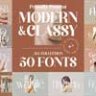 Mega Bundle 50 Modern Font