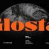 Font - Glosta