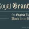 Font - Royal Grande