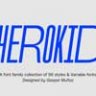 Font - Herokid
